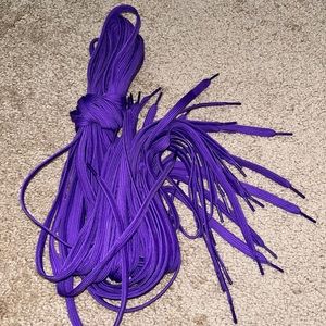 A Pair Of Purple Shoelaces